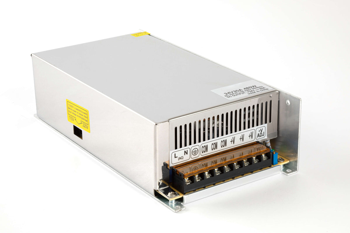 Power Supply 24V 20A, Metal SMPS