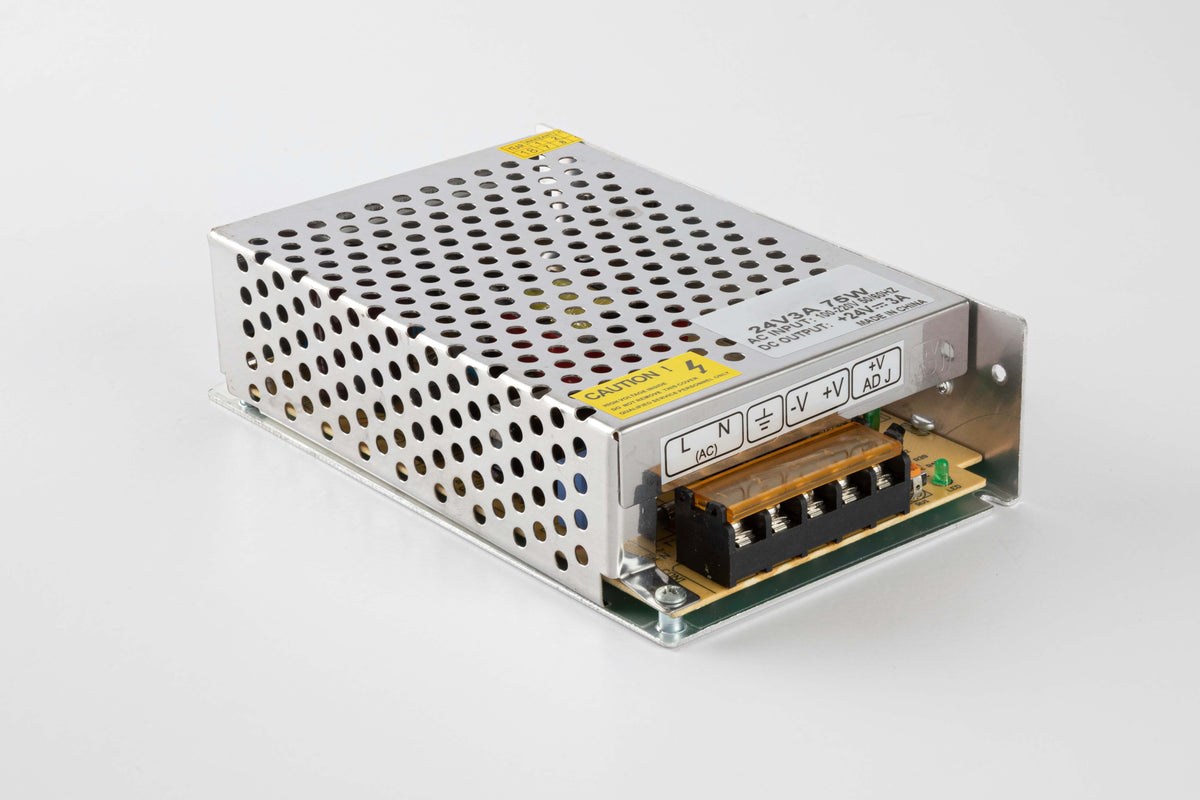 Power Supply 24V 3A, Metal SMPS