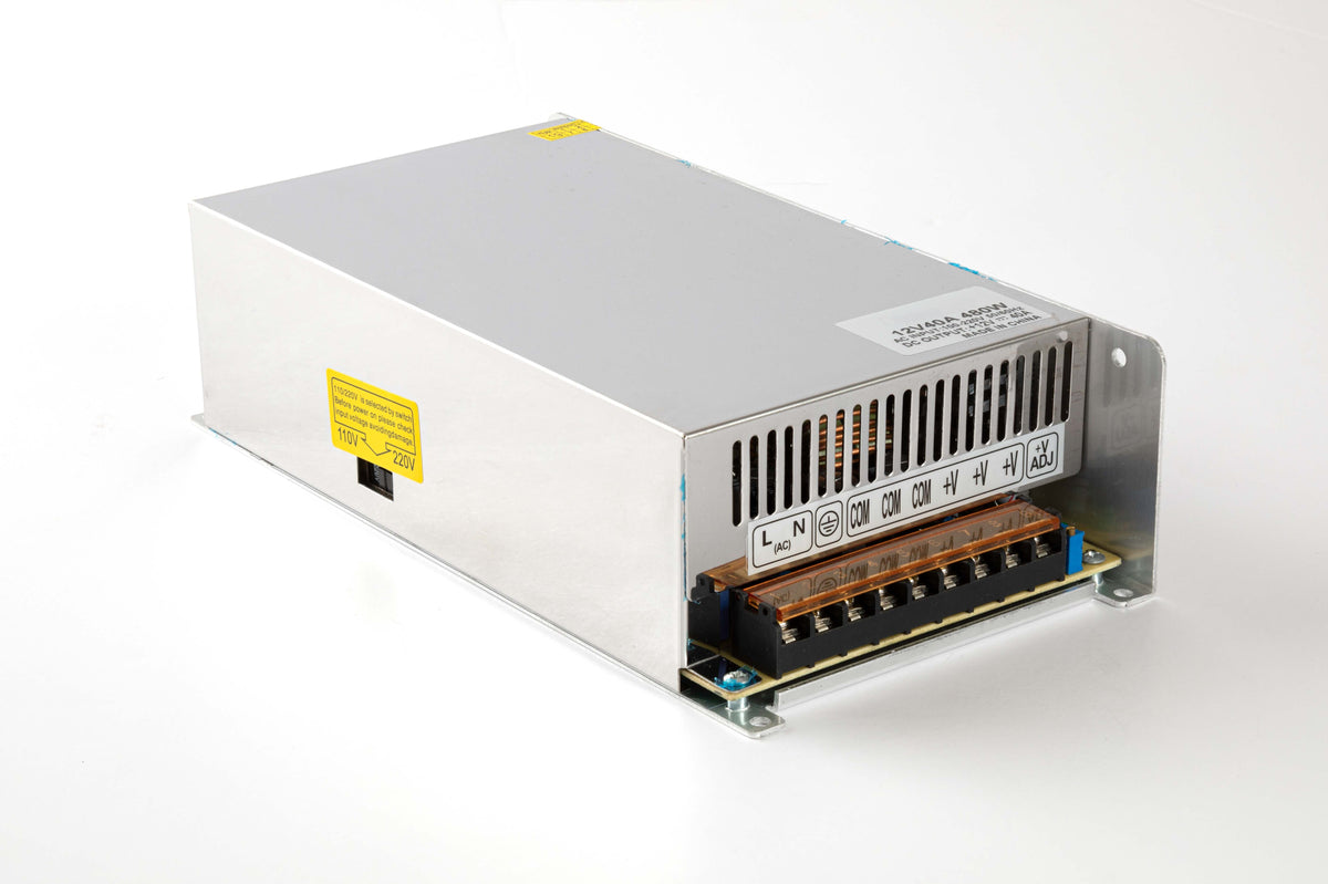 Power Supply 12V 40A, Metal SMPS