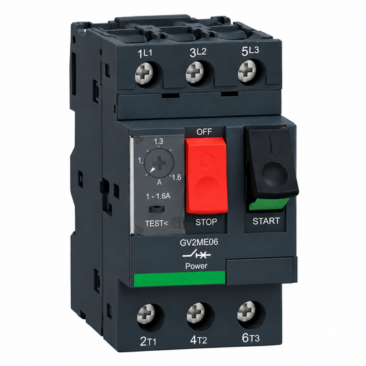 TeSys GV2ME Motor Protection Circuit Breaker - GV2ME06