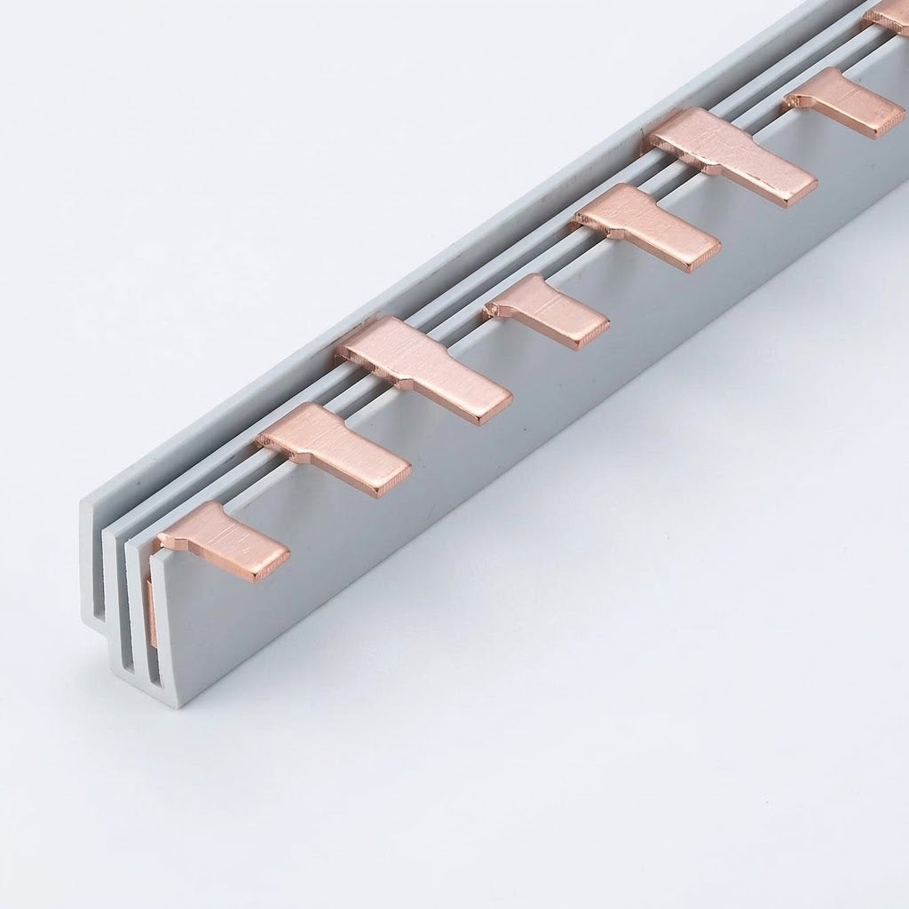 Insulated Pin-Type Comb Busbar 3 Pole 63A-100A for MCB