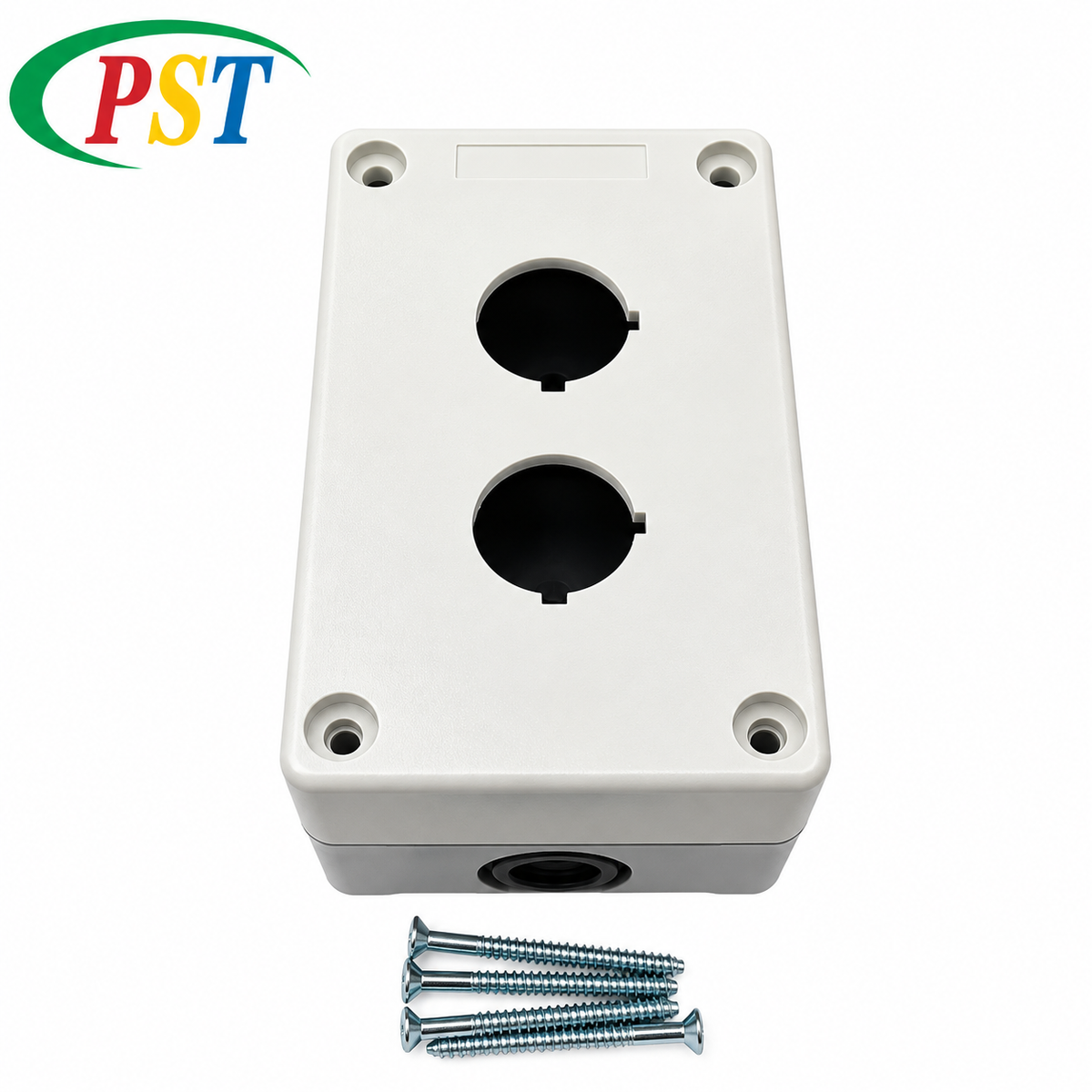22mm Push Button Control Station Box – PVC Empty Enclosure, 1 to 5 Holes