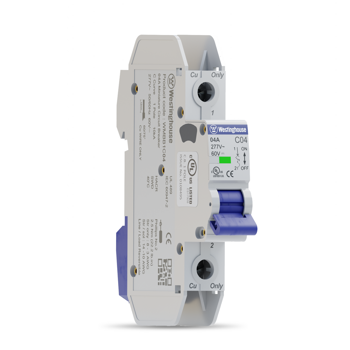 Westinghouse 4A 1 Pole MCB