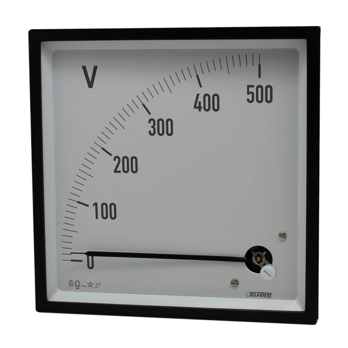 Analog Panel Voltmeter, 0-500V AC