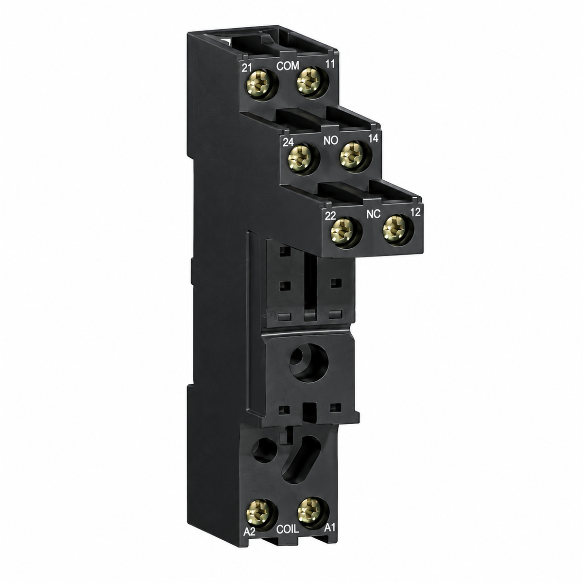 Harmony Relay Socket, RXM2, 8 Pin, Separate Contact, Screw Terminals - RXZE2S114M