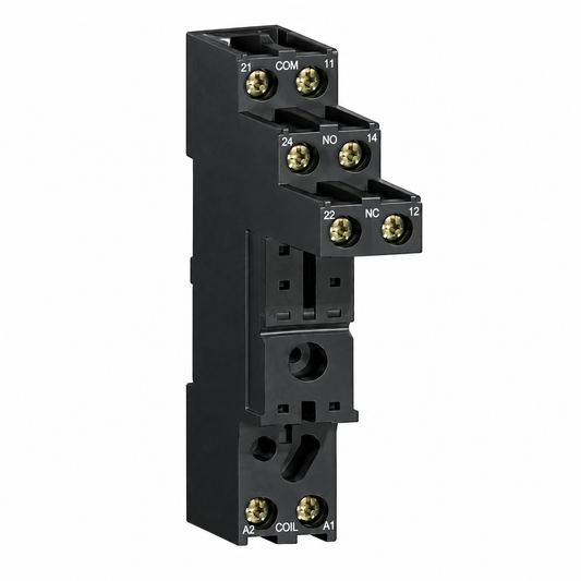 قاعدة مرحل Harmony RXM2 بـ8 دبابيس تلامس منفصل أطراف لولبية موديل RXZE2S114M