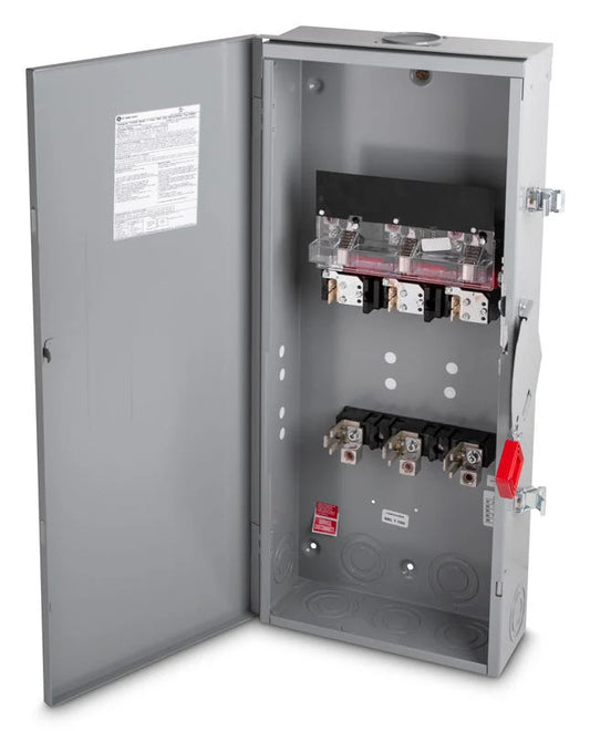Heavy Duty Safety Switch 3 Pole 200A Non-Fusible 600V NEMA 3R