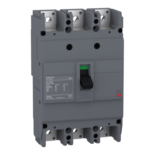 Molded Case Circuit Breaker 3 Pole 200A H-Type 30kA - EZC250H3200