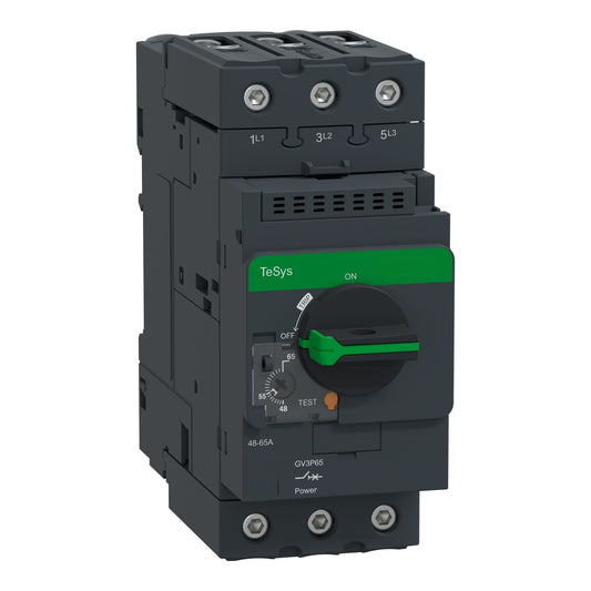 TeSys GV3P Motor Protection Circuit Breaker - GV3P65