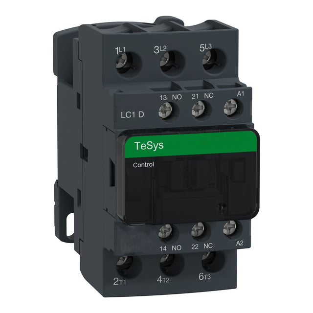 ملامس TeSys D موديل LC1D18U7 3 أقطاب 18 أمبير ملف 240 فولت تيار متردد