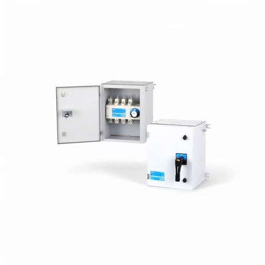 HPL On-Load Manual Changeover Switch 4 Pole 100A