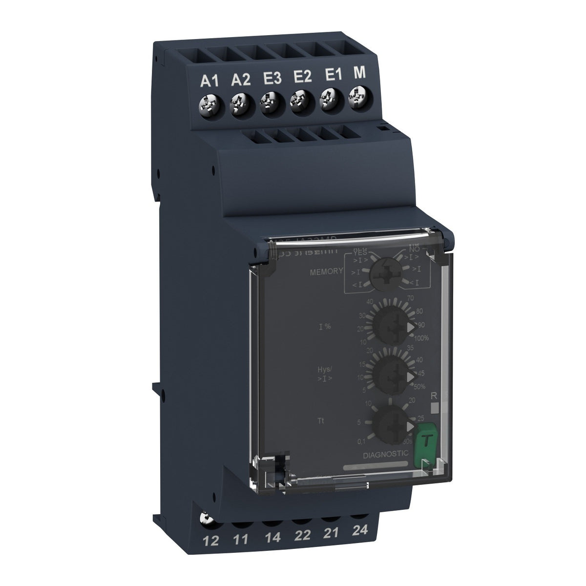 Harmony Current Control Relay RM35JA32MR  5A, 2CO, 0.15–15A, 24–240V AC/DC
