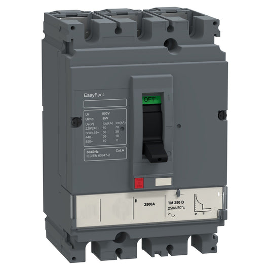 EasyPact CVS100B 3 Pole 100A B-Type 25kA - LV510779