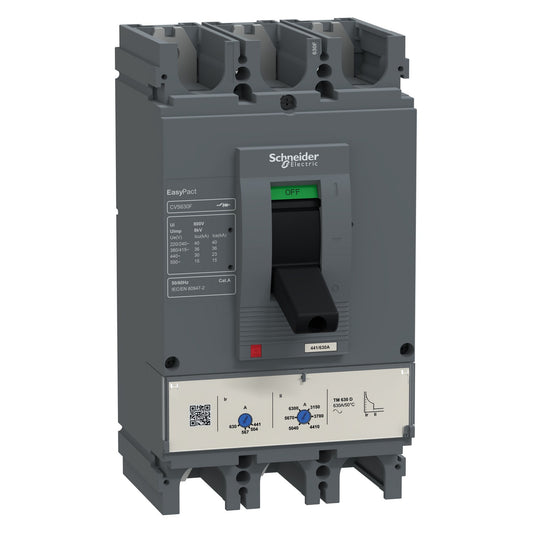Molded Case Circuit Breaker 3 Pole 600A F-Type 36kA - LV563406