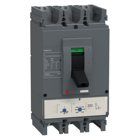 Molded Case Circuit Breaker 3 Pole 400A F-Type 36kA - LV540406