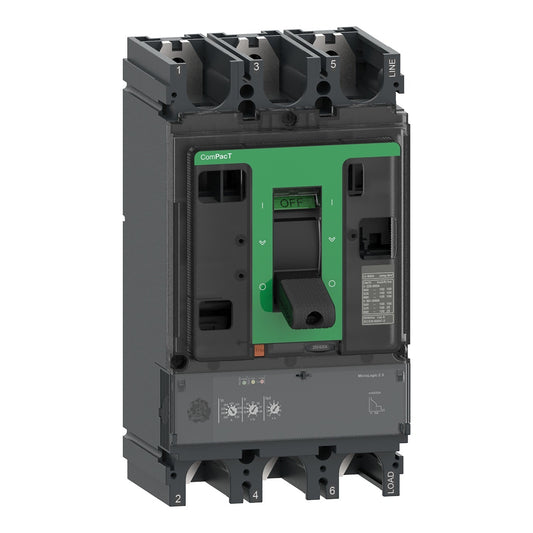 Molded Case Circuit Breaker 3 Pole 630A F-Type 36kA - C63F32D630
